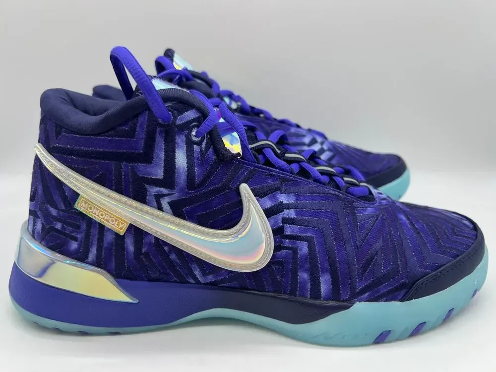 Nike Zoom LeBron NXXT Genisus Monopoly Persian Violet Men Size 9 IB1272-501